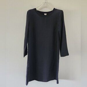 ARITZIA | Wilfred silk dress long sleeve black sz XS